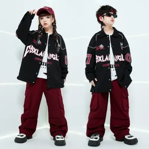 Streetwear Coat Jacket and Pants Sets